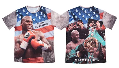 Футболки с полной запечаткой: Floyd Mayweather